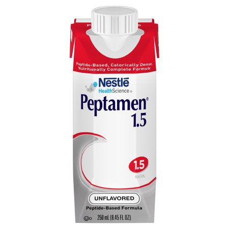 Oral Supplement Peptamen 1.5 Unflavored Liquid 250 mL Carton