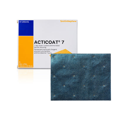 Acticoat 7 Silver Barrier Dressing 4 x 5 Inch Rectangle Sterile