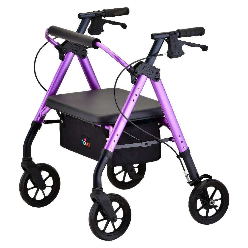 Star Heavy Duty Petite Rollator, 450 Lb. Weight Capacity