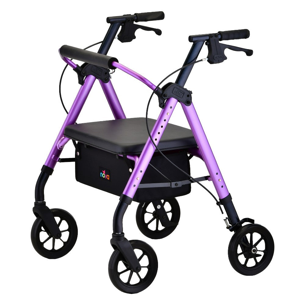 Star Heavy Duty Petite Rollator, 450 Lb. Weight Capacity