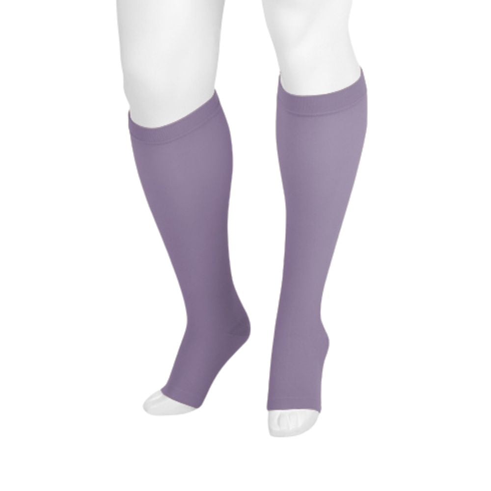 Compression Stockings: Juzo Soft 15-20 mmHg Knee Open Toe in Short