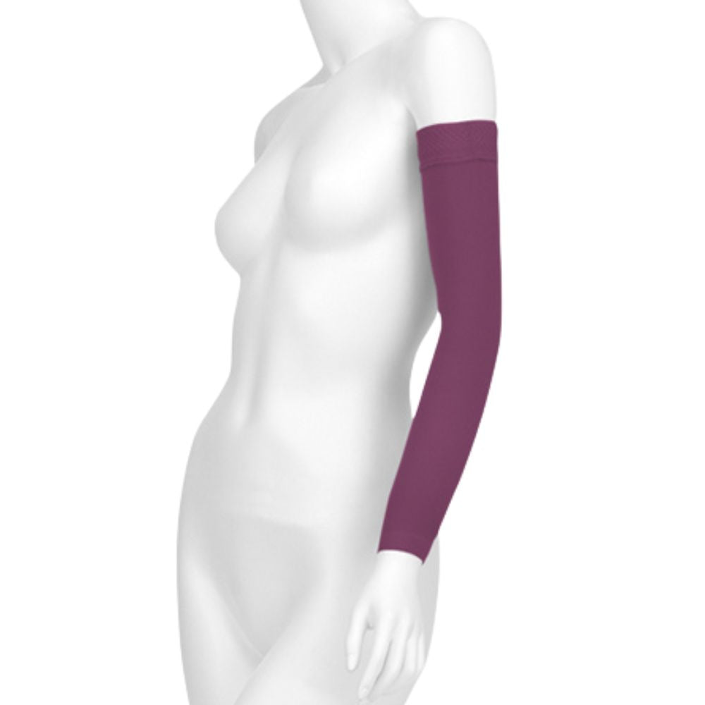 Juzo Arm Sleeves Soft 15-20 mmHg Top Silicone Border