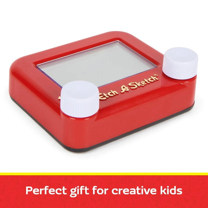 Pocket Etch A Sketch – World’s Favorite Drawing Toy, Sustainable Magic Screen, Ages 3+