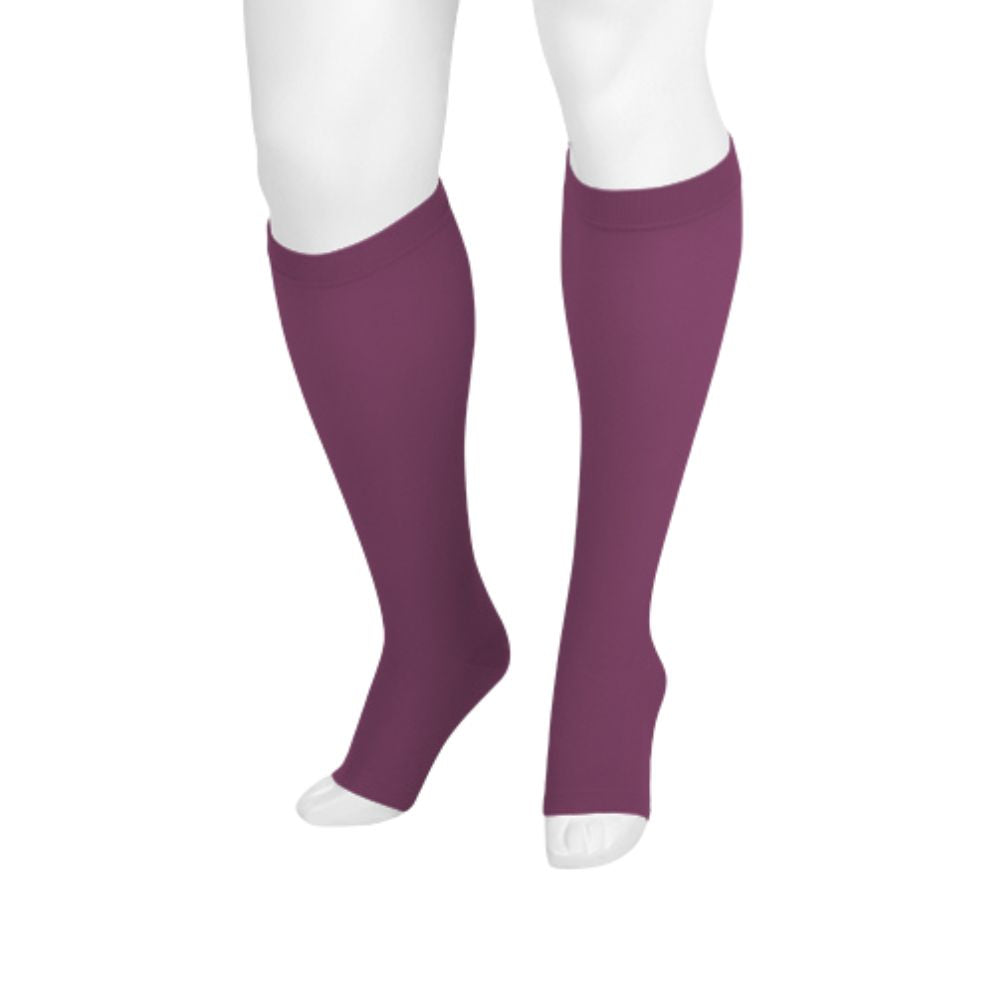 Compression Stockings: Juzo Soft 15-20 mmHg Knee Open Toe in Short