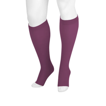 Compression Stockings: Juzo Soft 15-20 mmHg Knee Open Toe in Short
