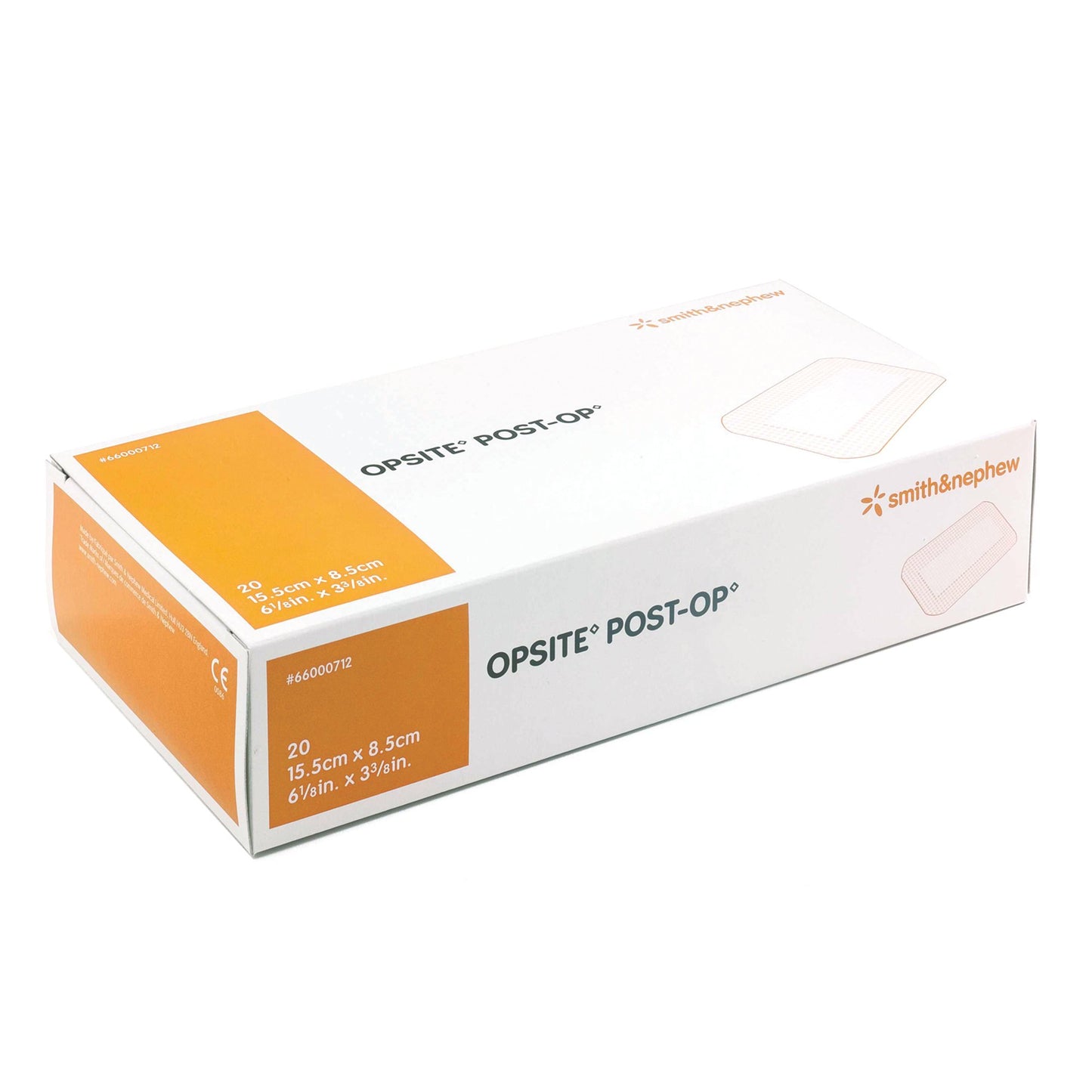 OpSite Post Op Transparent Film Dressing with Absorbent Pad 3-3/8 x 6-1/8 Inch Sterile Rectangle