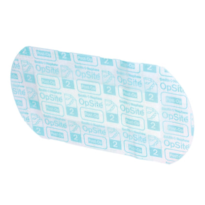 OpSite Post Op Transparent Film Dressing with Absorbent Pad 3-3/8 x 6-1/8 Inch Sterile Rectangle