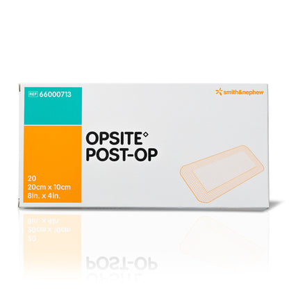 OpSite Post Op Transparent Film Dressing with Pad 4 x 8 Inch – 3 Tab Delivery Sterile