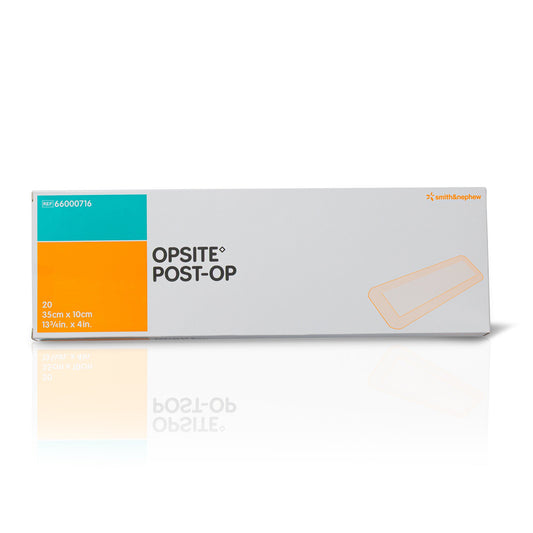 OpSite Post Op Transparent Film Dressing with Pad 4 x 13.75 Inch – 3 Tab Delivery Sterile