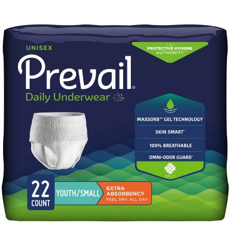 Unisex Youth Absorbent Underwear Prevail Daily