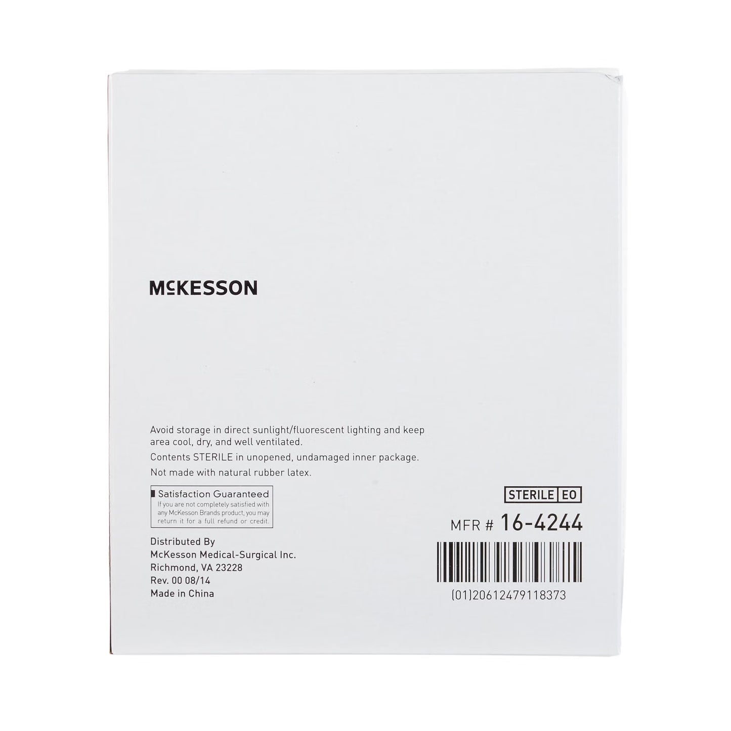 McKesson Sterile Nonwoven Sponge 4 x 4 Inch 4-Ply Polyester/Rayon 2 Per Pack