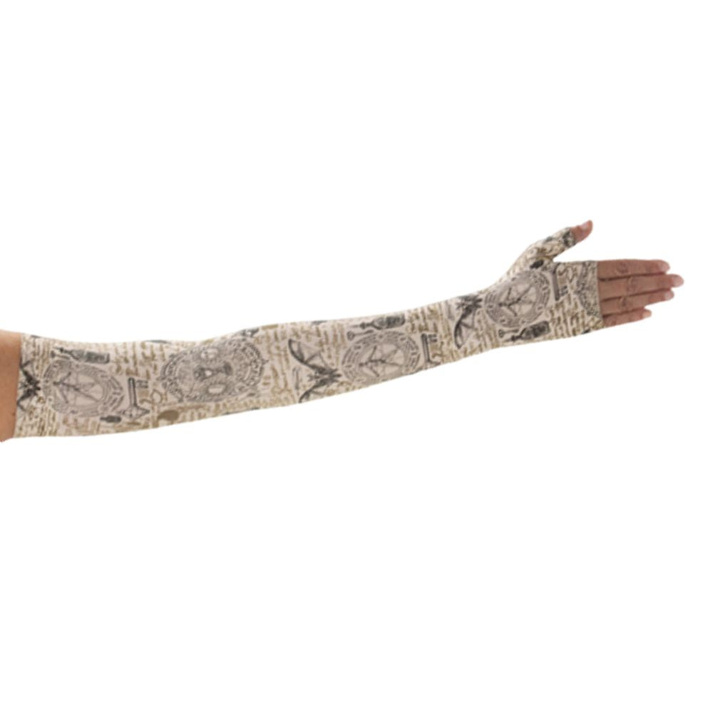 Juzo Arm Sleeves Soft 15-20 mmHg Top Silicone Border