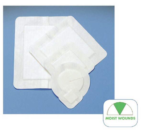 Covaderm Plus Composite Dressing 6 x 6 Inch Sterile Square Film Backed Dressing