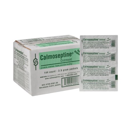 Skin Protectant Calmoseptine 0.125 oz. Individual Packet Scented Ointment