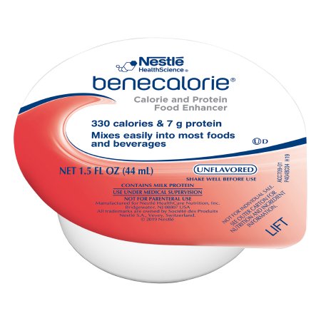 Oral Supplement Benecalorie Unflavored Liquid 1.5 oz. Cup