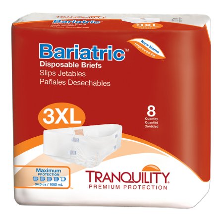 Unisex Adult Incontinence Brief Tranquility Bariatric
