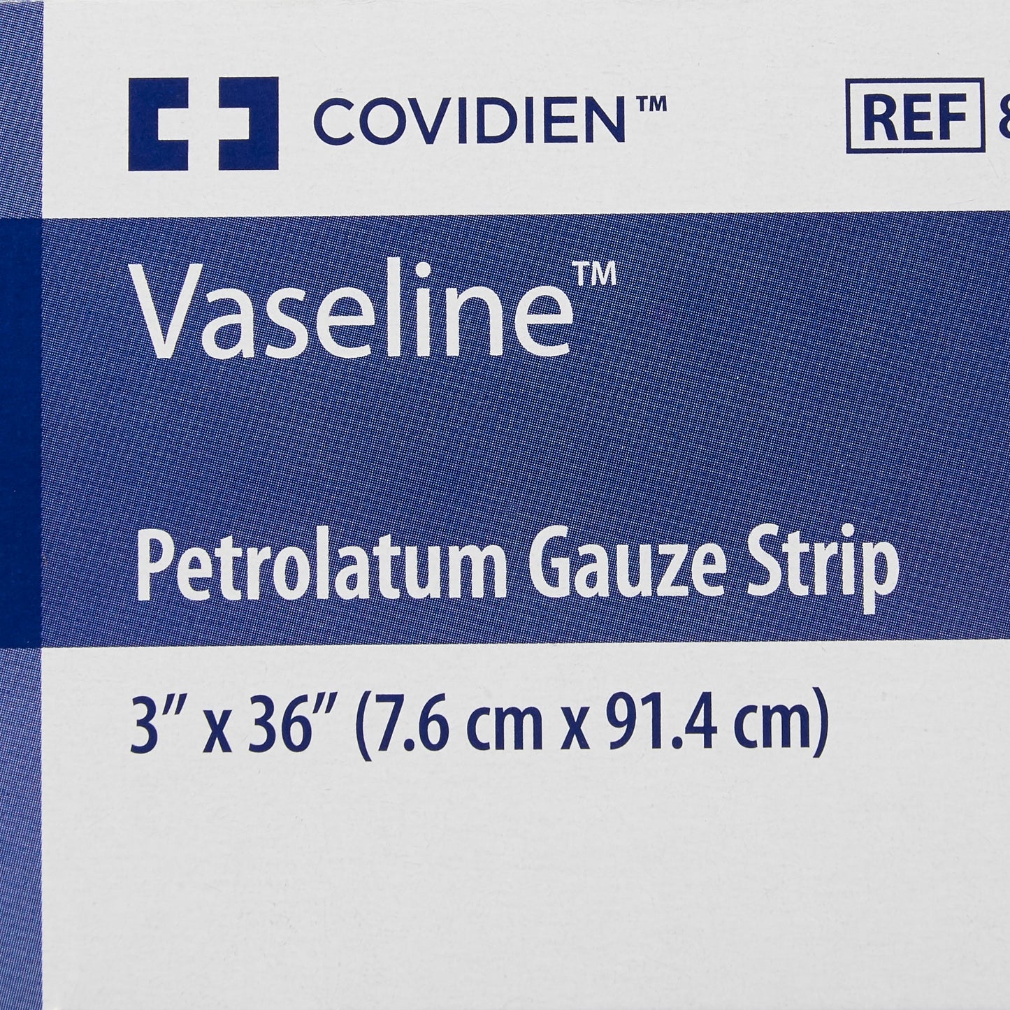Vaseline Petrolatum Impregnated Dressing Strip 3 x 36 Inch Sterile Mesh Gauze