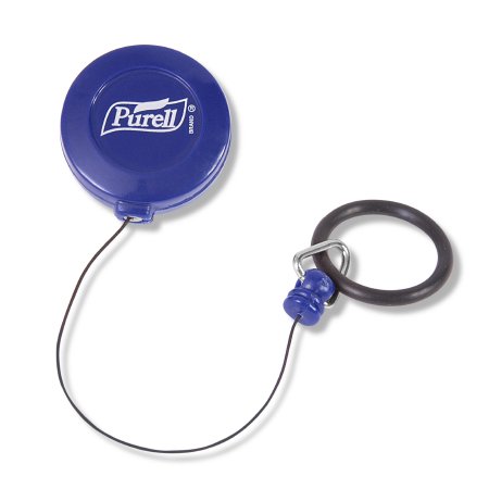 Retractable Clip Purell Personal For 2 oz. Purell Pump or Squeeze Bottles