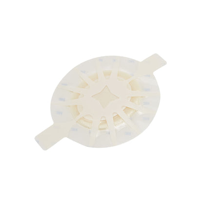 3M Tegaderm High Performance Foam Dressing 4 x 4-1/2 Inch Oval Sterile
