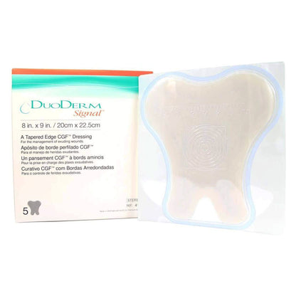DuoDERM Signal CGF Hydrocolloid Dressing 8 x 9 Inch Sacral Sterile