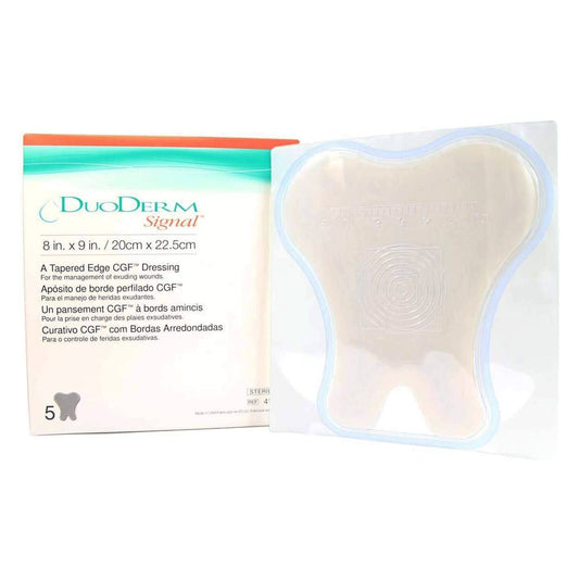 DuoDERM Signal CGF Hydrocolloid Dressing 8 x 9 Inch Sacral Sterile