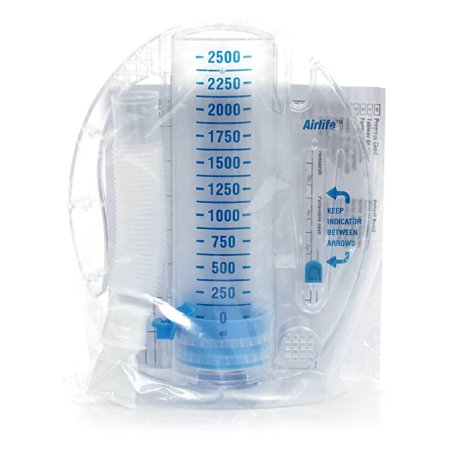 Incentive Spirometer AirLife Adult 2500 mL