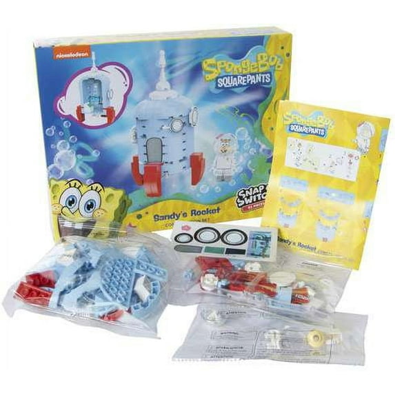 SpongeBob SquarePants Snap & Switch Sandy’s Rocket Construction Set