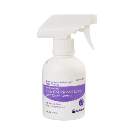 Perineal Wash Baza Cleanse and Protect with Odor Control Lotion 8 oz. Pump Bottle Scented