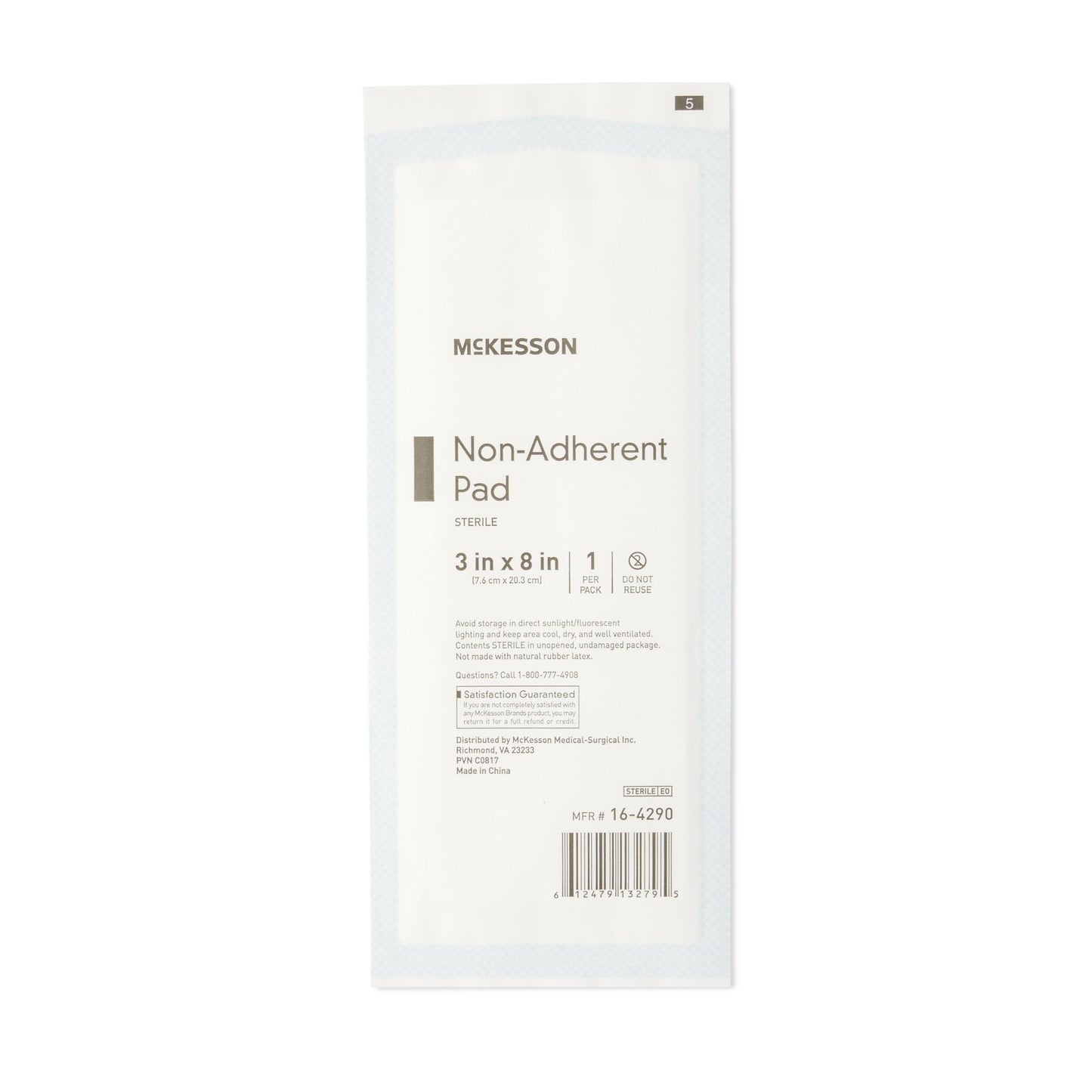 McKesson Non-Adherent Dressing 3 x 8 Inch Sterile 75 per Pack