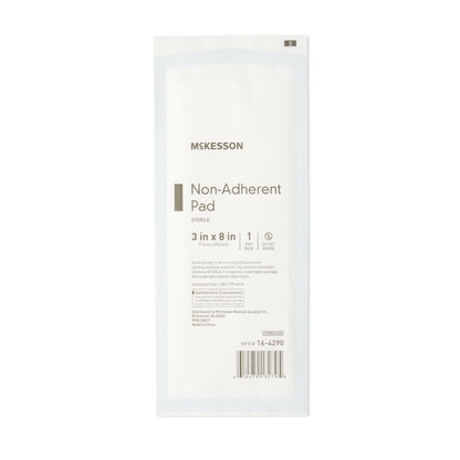 McKesson Non-Adherent Dressing 3 x 8 Inch Sterile 75 per Pack