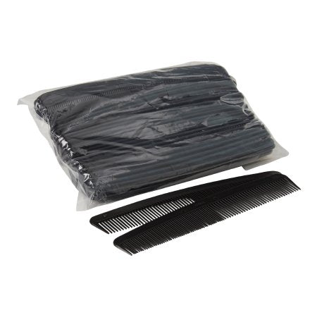 Plastic Comb McKesson 7 Inch Black Plastic