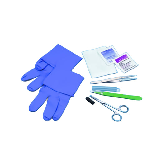 Sharp Debridement Tray Sterile – Complete Wound Debridement Procedure Kit