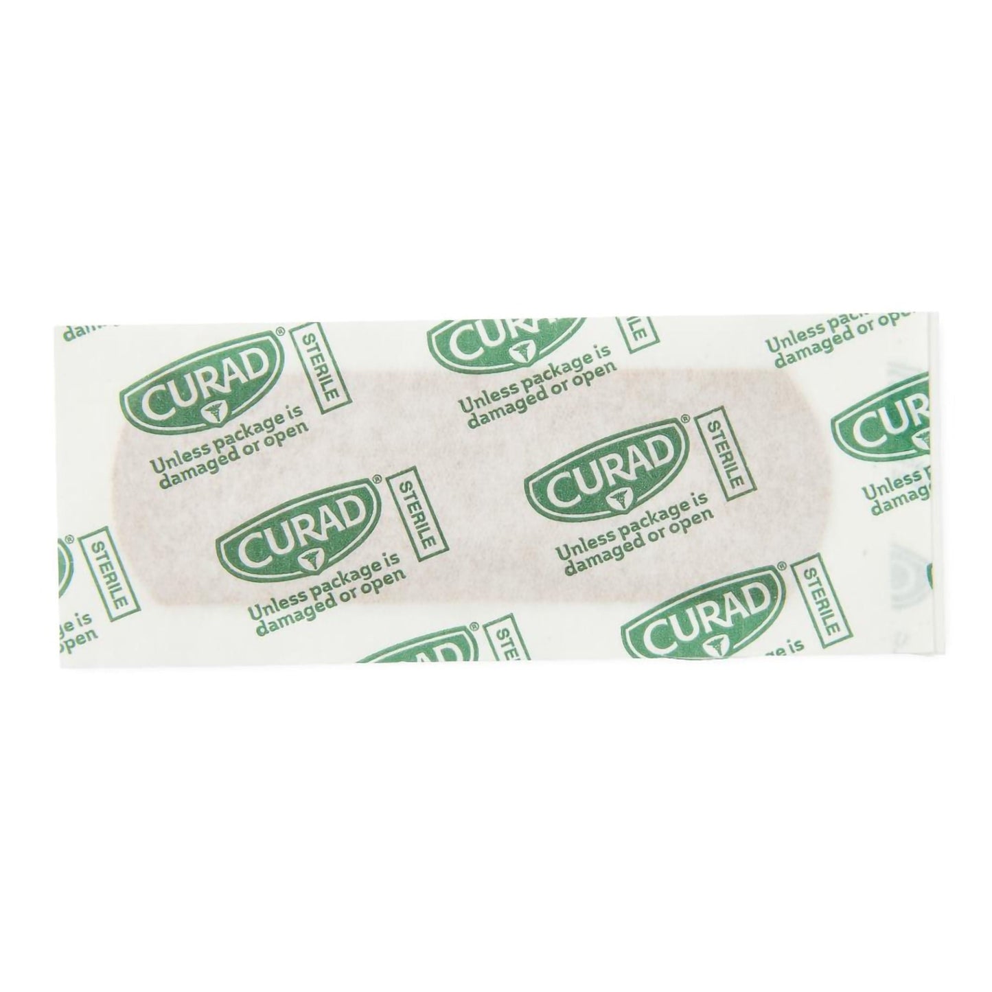 Comfort Cloth Fabric Adhesive Strip 1 x 3 Inch Sterile Tan Bandage