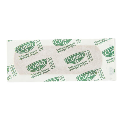 Comfort Cloth Fabric Adhesive Strip 1 x 3 Inch Sterile Tan Bandage