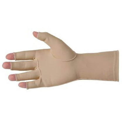 Compression Glove Edema Gloves 2 Open Finger Over-the-Wrist Length Right and Left Hand Nylon / Cotton