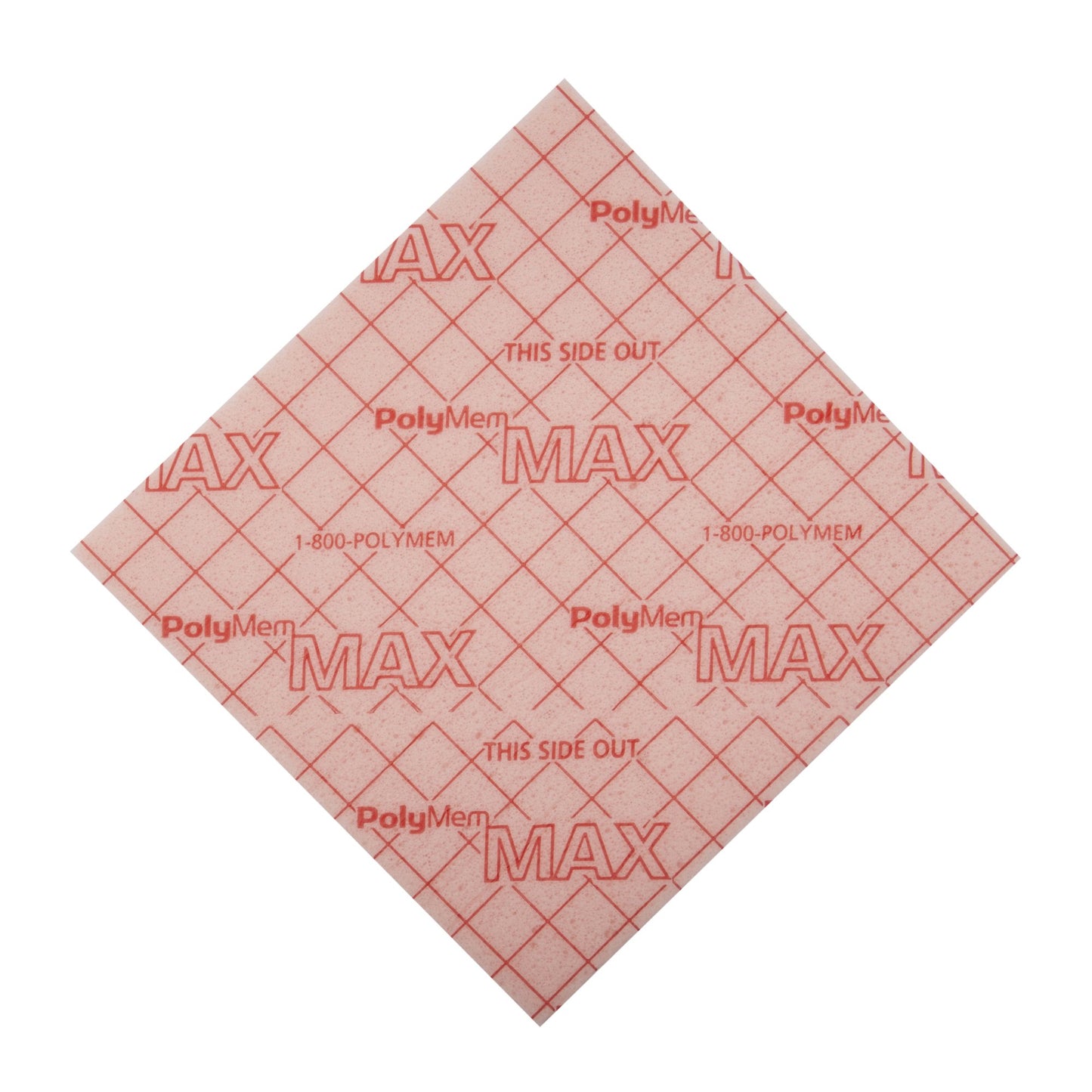 PolyMem Max Foam Dressing 4-1/2 x 4-1/2 Inch Nonadhesive Sterile Square Dressing