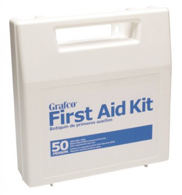 First Aid Kit Grafco, Gragamfield Person Weatherproof / Plastic / Steel Case