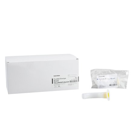 Guedel Oropharyngeal Airway McKesson 80 mm Length Size 8 Adult
