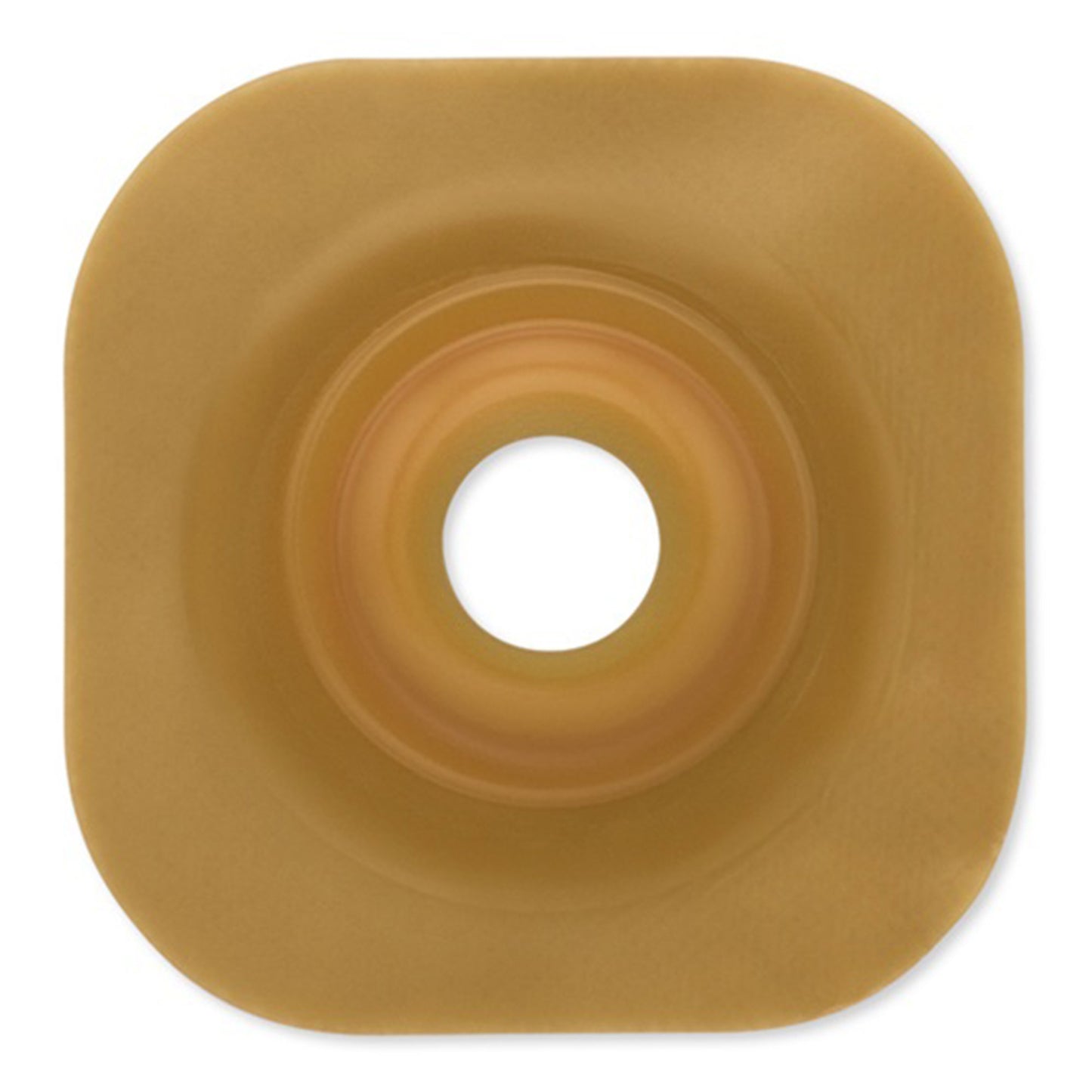 Ostomy Barrier FlexWear Trim to Fit, Standard Wear Adhesive Tape Flange Green Code System Hydrocolloid Up to 1 Inch Opening