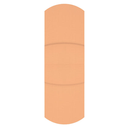 Dynarex Fabric Adhesive Strip 1 x 3 Inch Sterile Tan Bandage