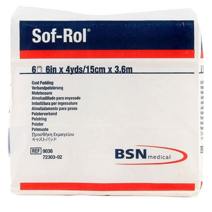 Cast Padding Undercast Sof-Rol Rayon NonSterile