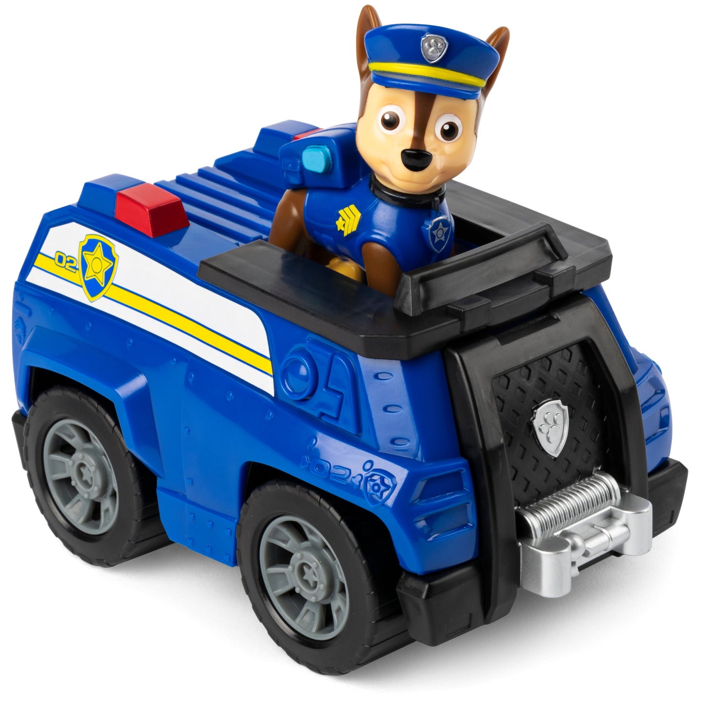 PAW Patrol Chase’s Patrol Cruiser Vehicle with Collectible Figure (Ages 3+)