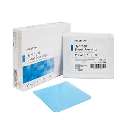 McKesson Hydrogel Sheet Wound Dressing Sterile (4 x 4 Inch)