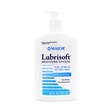 Hand and Body Moisturizer Lubrisoft 16 oz. Pump Bottle Unscented Lotion