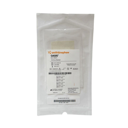 OASIS Burn Wound Matrix Dressing 3 x 4 Inch Sterile Porcine SIS Matrix