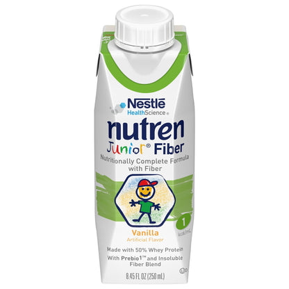 Nutren Junior Fiber Pediatric Oral Supplement Vanilla 8.45 oz Tetra Prisma Liquid