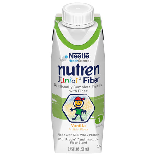 Nutren Junior Fiber Pediatric Oral Supplement Vanilla 8.45 oz Tetra Prisma Liquid