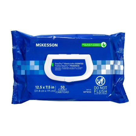 Personal Cleansing Wipe StayDry Soft Pack