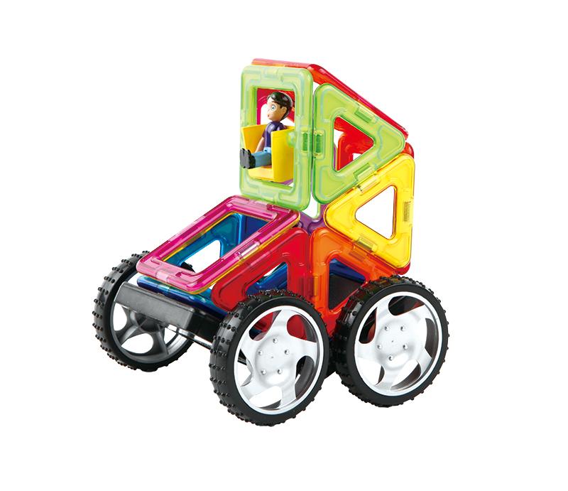 Magformers WOW Set 16-Piece Magnetic Construction Toy – STEM Learning Building Set for Kids 3+