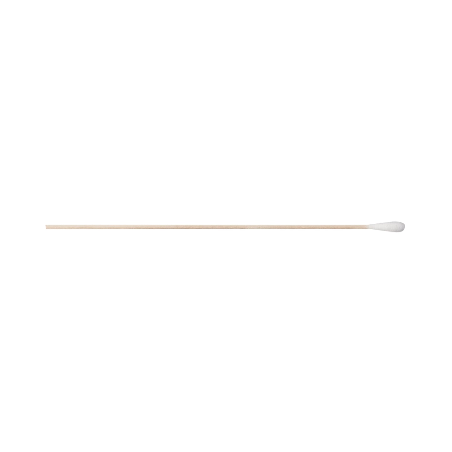McKesson Cotton Tip Swabstick 6 Inch Wood Shaft – 100 Pack NonSterile Applicators